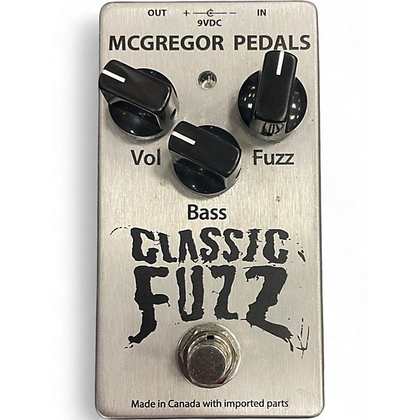 Used Mcgregor Pedals CLASSIC FUZZ Effect Pedal