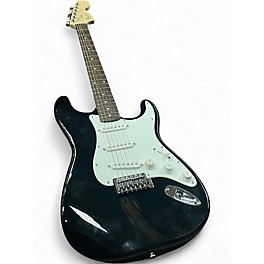 Used Squier Affinity Stratocaster Black Solid Body Electric Guitar