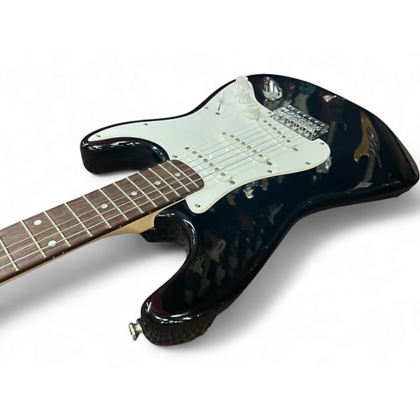 Used Squier Affinity Stratocaster Black Solid Body Electric Guitar