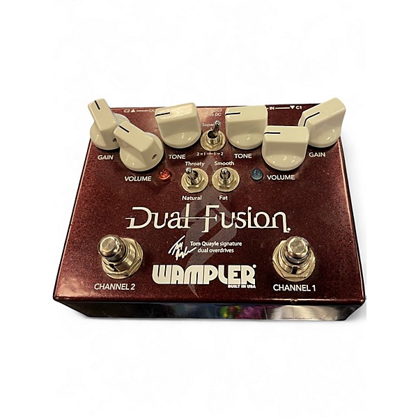 Used Wampler Dual Fusion Tom Quayle Signature Overdrive Effect Pedal