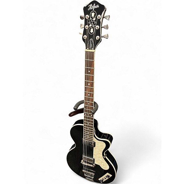 Used Hofner Club CT Contemporary BLACK Solid Body Electric Guitar