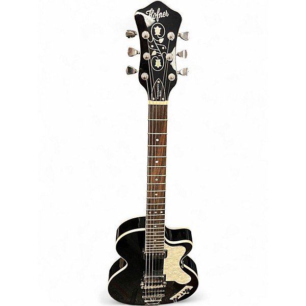 Used Hofner Club CT Contemporary BLACK Solid Body Electric Guitar