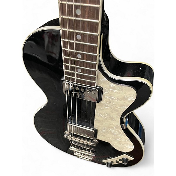 Used Hofner Club CT Contemporary BLACK Solid Body Electric Guitar