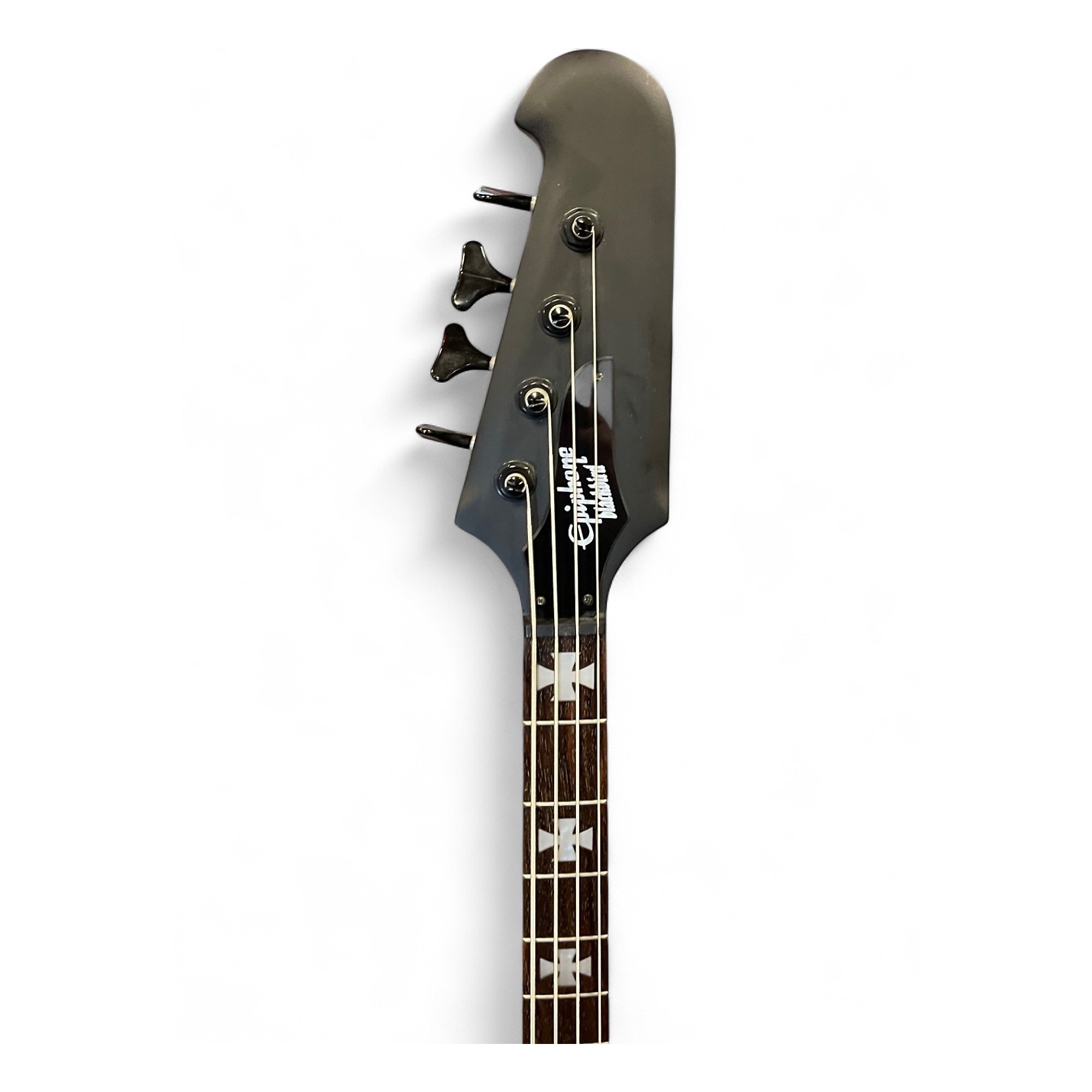 Used Epiphone Nikki Sixx Signature Blackbird Black Electric Bass