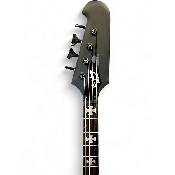 Used Epiphone Nikki Sixx Signature Blackbird Black Electric Bass Guitar