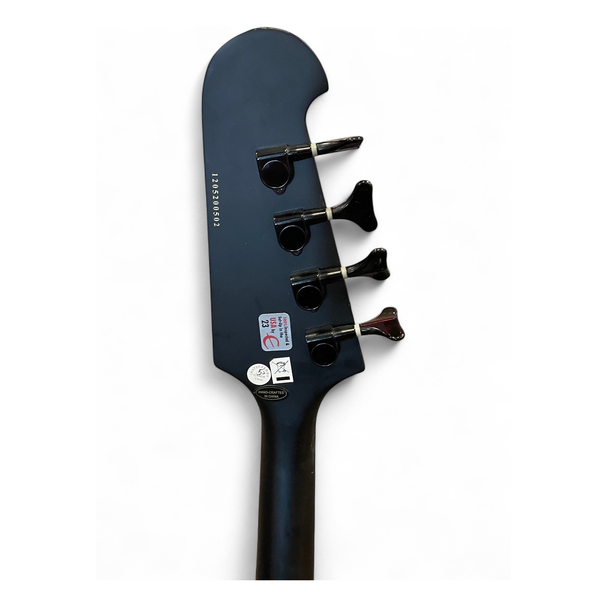 Used Epiphone Nikki Sixx Signature Blackbird Black Electric Bass