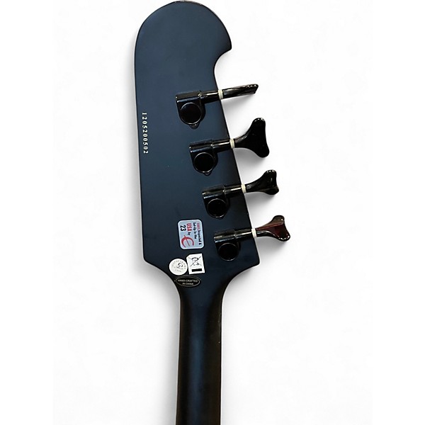 Used Epiphone Nikki Sixx Signature Blackbird Black Electric Bass Guitar