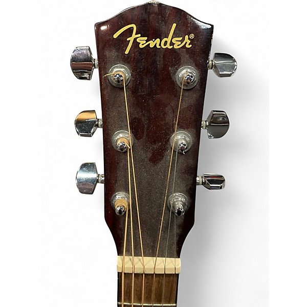 Used Fender CD140SCE Natural Acoustic Electric Guitar