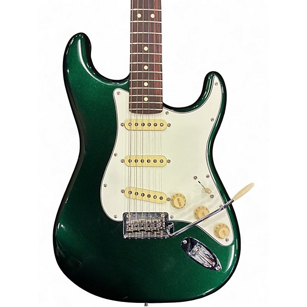 Used 2024 Fender Player II Stratocaster British Racing Green Solid Body Electric Guitar