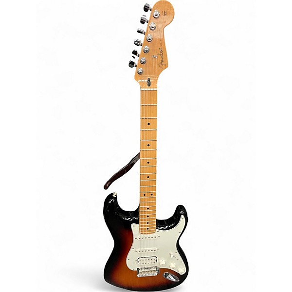 Used Fender Player Stratocaster HSS 3 Color Sunburst Solid Body Electric Guitar