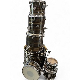 Used ddrum 7 Piece Dominion Maple Black Drum Kit