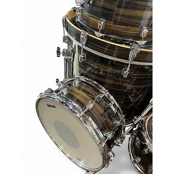 Used ddrum 7 Piece Dominion Maple Black Drum Kit