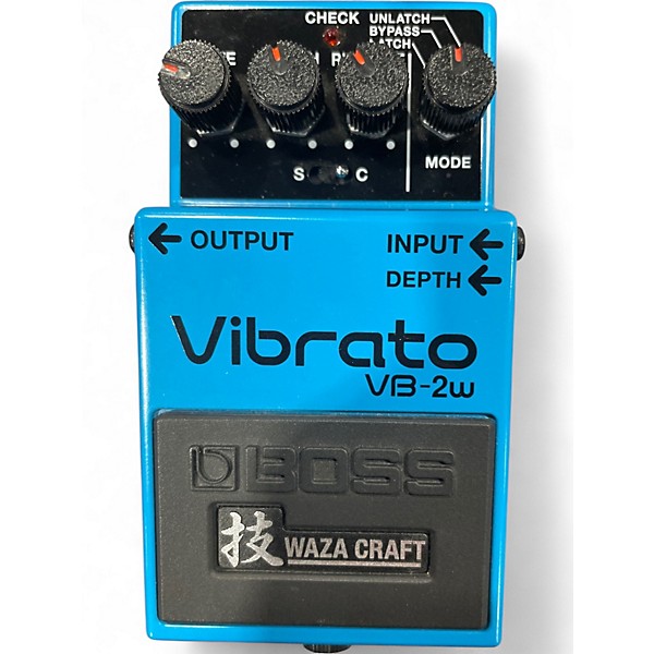 Used BOSS VB-2W Effect Pedal