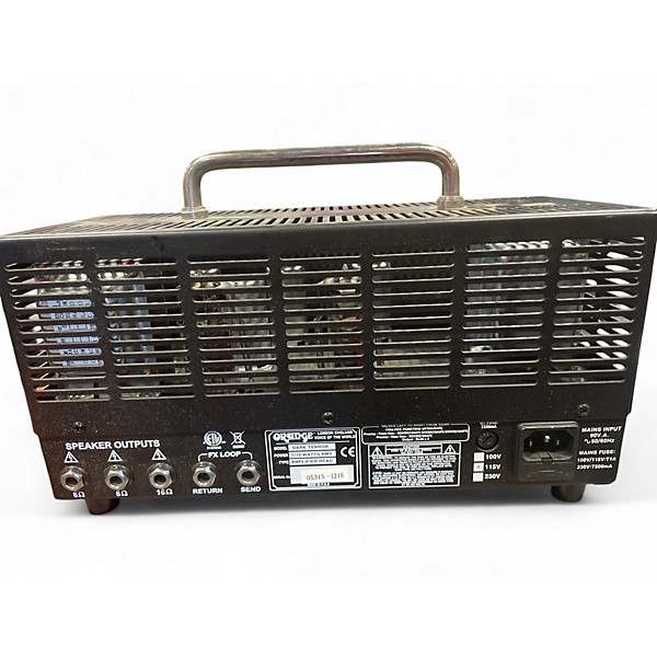 Used Orange Amplifiers DA15H Dark Terror 15W Tube Guitar Amp Head