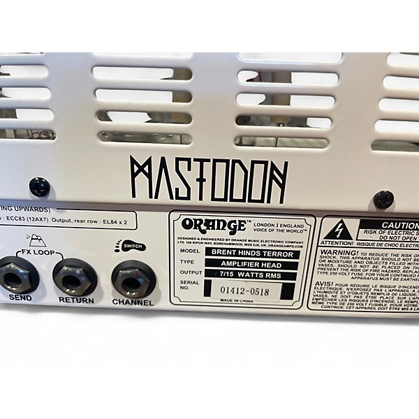 Used Orange Amplifiers brent hinds terror mastodon Tube Guitar Amp Head