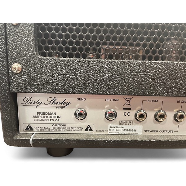 Used Friedman Mini Dirty Shirley 20W Tube Guitar Amp Head