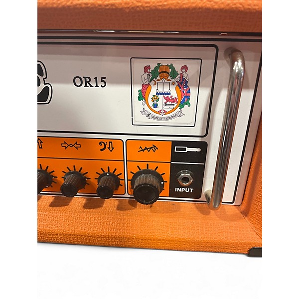 Used Orange Amplifiers OR15H 15W Tube Guitar Amp Head