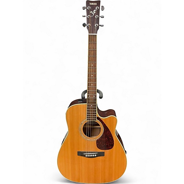 Used 2004 Yamaha FGX-04 LTD Natural Acoustic Electric Guitar
