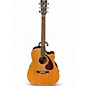 Used 2004 Yamaha FGX-04 LTD Natural Acoustic Electric Guitar thumbnail