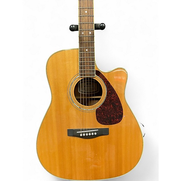 Used 2004 Yamaha FGX-04 LTD Natural Acoustic Electric Guitar