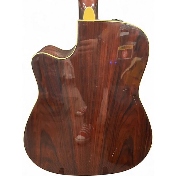 Used 2004 Yamaha FGX-04 LTD Natural Acoustic Electric Guitar