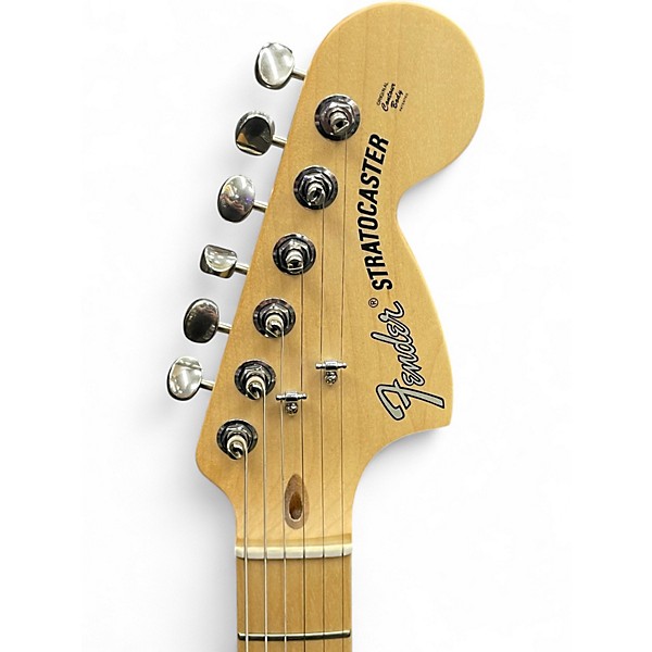 Used Fender American Performer Timber Stratocaster Satin 2 Tone Sunburst Solid Body Electric Guitar