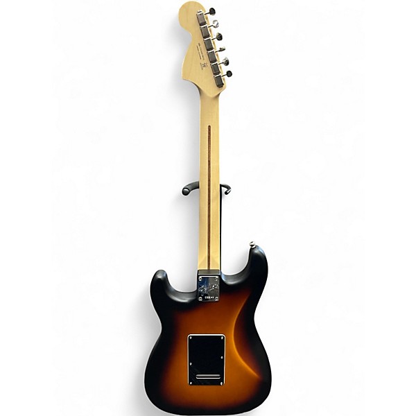 Used Fender American Performer Timber Stratocaster Satin 2 Tone Sunburst Solid Body Electric Guitar