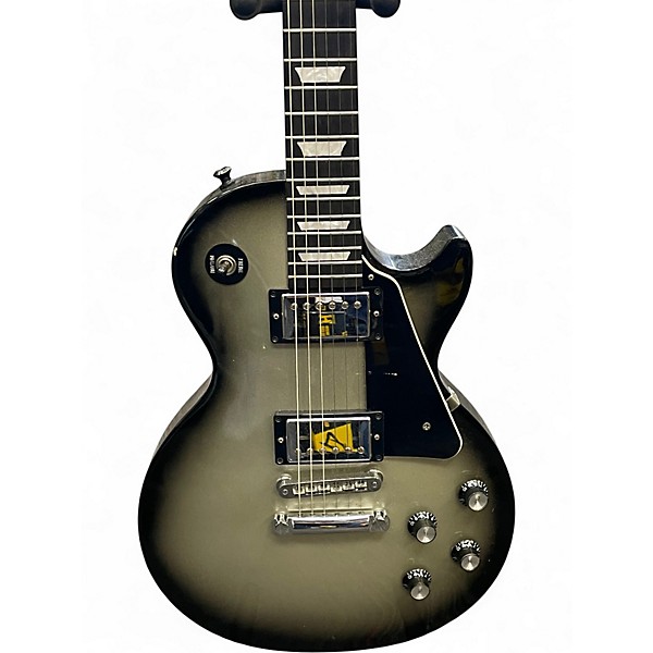 Used Gibson Les Paul Studio Deluxe Silverburst Solid Body Electric Guitar
