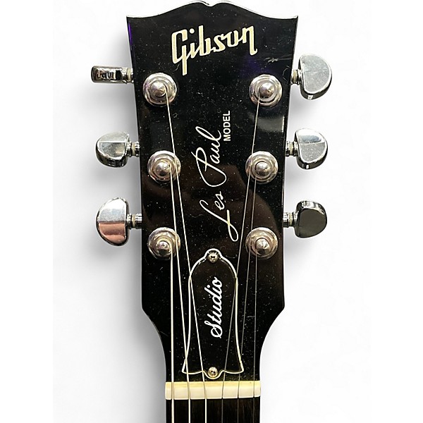Used Gibson Les Paul Studio Deluxe Silverburst Solid Body Electric Guitar