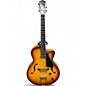 Used Godin 5th Avenue Jazz Sunburst Hollow Body Electric Guitar thumbnail