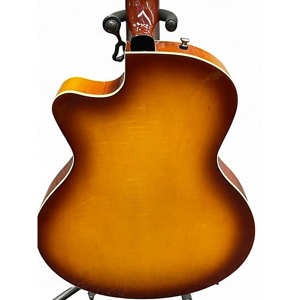 Used Godin 5th Avenue Jazz Sunburst Hollow Body Electric Guitar