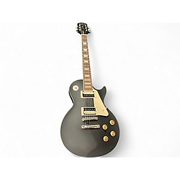 Used Epiphone Les Paul Traditional Pro IV Satin Black Solid Body Electric Guitar