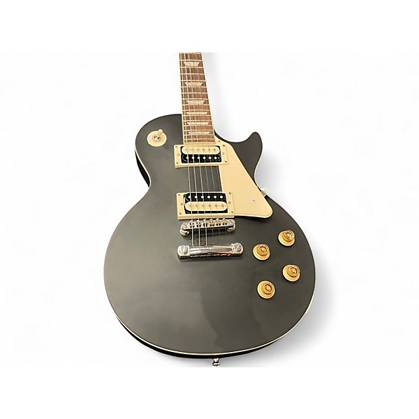 Used Epiphone Les Paul Traditional Pro IV Satin Black Solid Body Electric Guitar