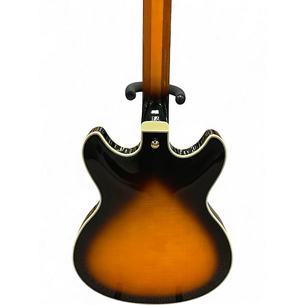 Used Ibanez JSM1O VINTAGE YELLOW SUNBURST Hollow Body Electric Guitar