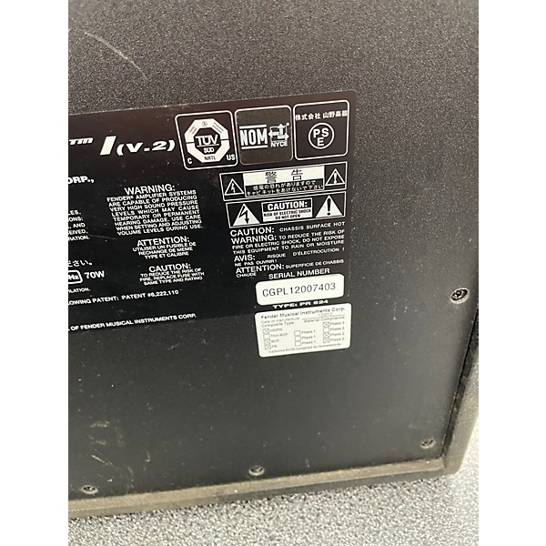 Used Fender mustang Lv2 Guitar Combo Amp