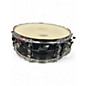 Used Ludwig 14in "Black" Acrolite Snare Black Sparkle Drum