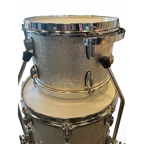 Used Gretsch Drums 3 Piece Brooklyn Series Silver Drum Kit