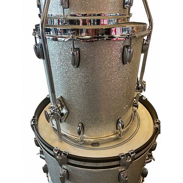Used Gretsch Drums 3 Piece Brooklyn Series Silver Drum Kit