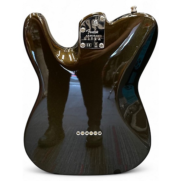 Used Fender American Ultra Telecaster Texas Tea Solid Body Electric Guitar