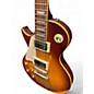 Used Vintage Icon V100 Left Handed Vintage Burst Distressed Solid Body Electric Guitar