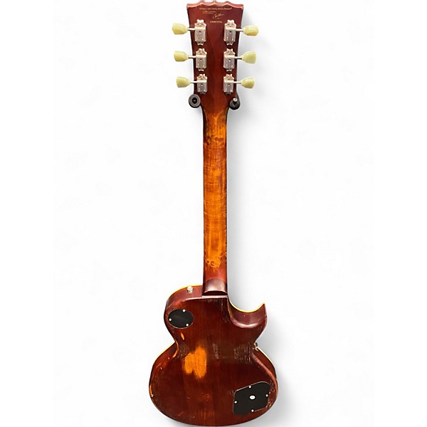 Used Vintage Icon V100 Left Handed Vintage Burst Distressed Solid Body Electric Guitar