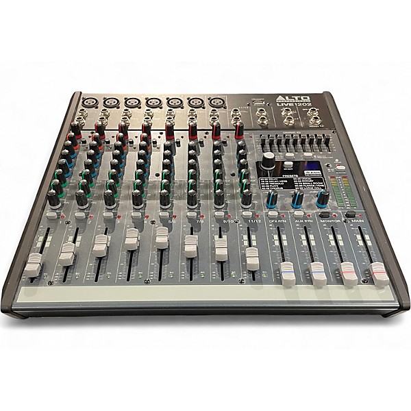 Used Alto LIVE 1202 12-Channel 2-Bus Unpowered Mixer