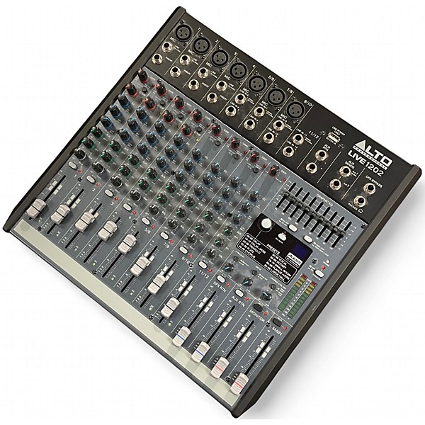 Used Alto LIVE 1202 12-Channel 2-Bus Unpowered Mixer