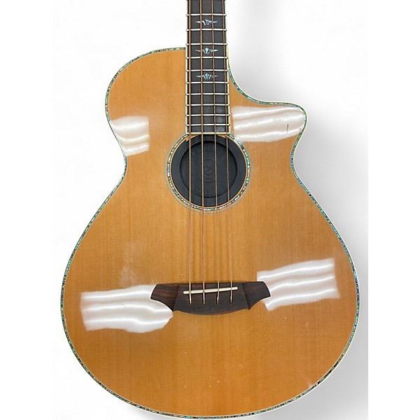 Used Breedlove Stage BJ350 Natural Acoustic Bass Guitar
