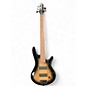 Used Ibanez GSR205 5 String Spalted Maple Edge Burst Electric Bass Guitar thumbnail