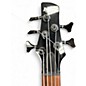Used Ibanez GSR205 5 String Spalted Maple Edge Burst Electric Bass Guitar