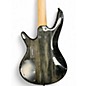 Used Ibanez GSR205 5 String Spalted Maple Edge Burst Electric Bass Guitar