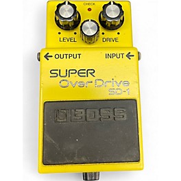 Used BOSS SD1 Super Overdrive Effect Pedal