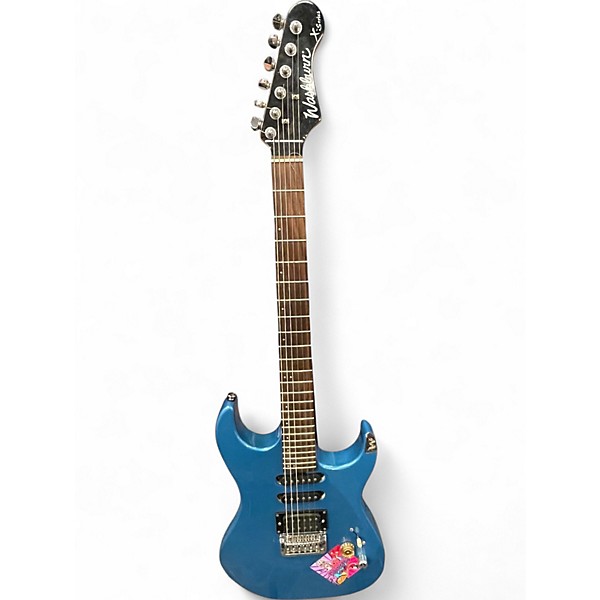 Used Washburn X Series pro HSS Blue Solid Body Electric Guitar