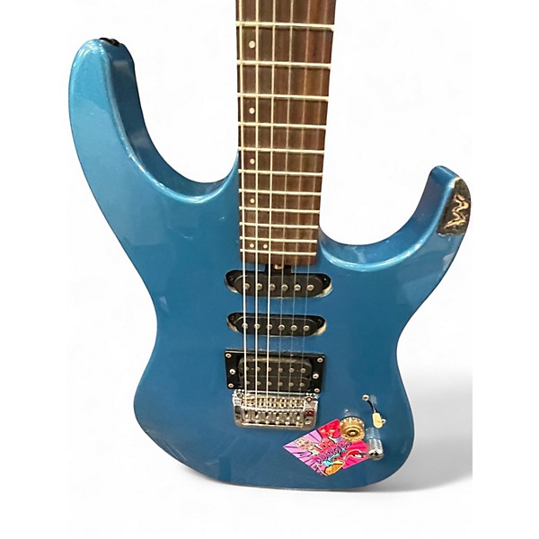 Used Washburn X Series pro HSS Blue Solid Body Electric Guitar